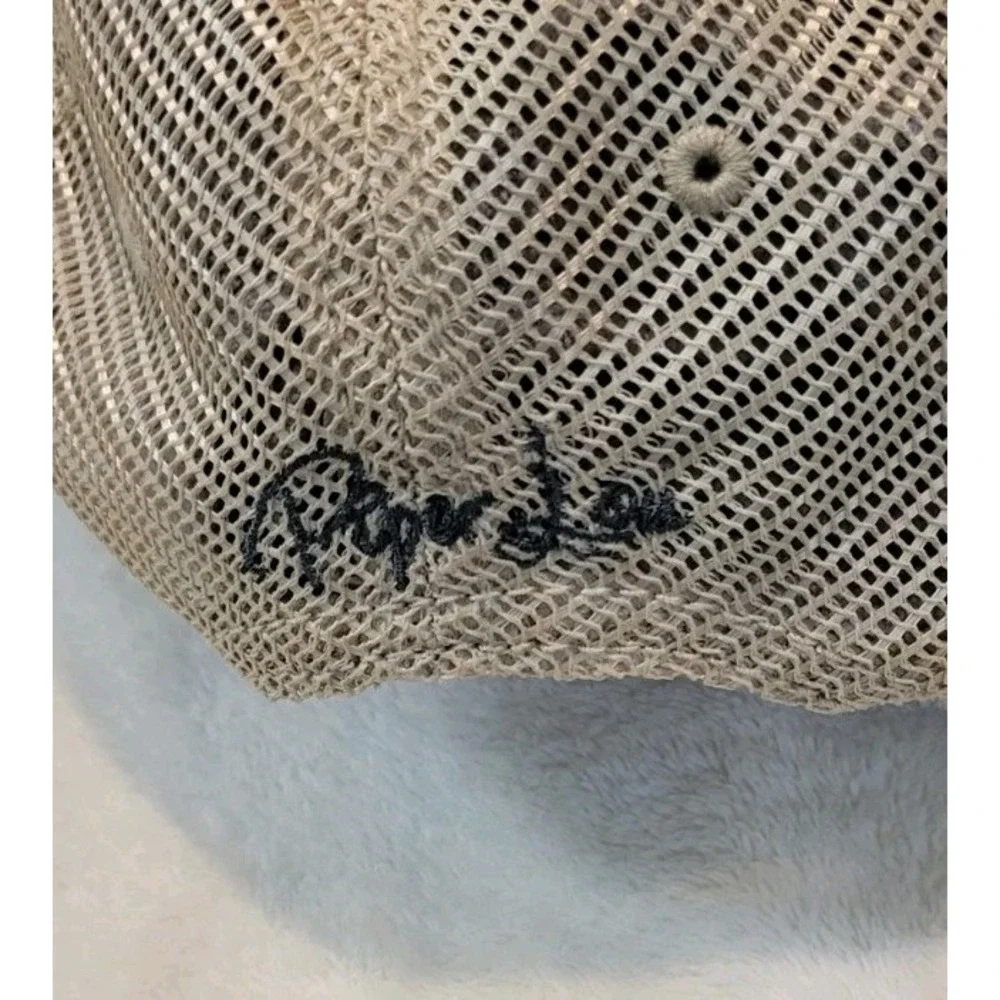 PIPER LOU WOMENS DARK GRAY ILL BRING THE ALCOHOL TRUCKER HAT ADJUSTABLE - Picture 2 of 3